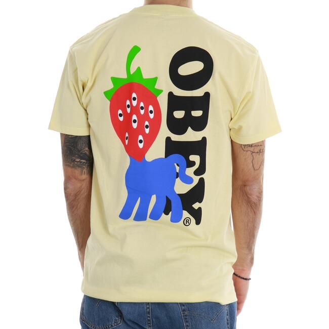 T-SHIRT STRAWBERRY OBEY - Mad Fashion | img vers.650x/